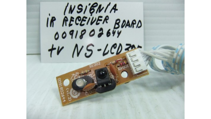 Insignia 0091802644  module IR receiver board